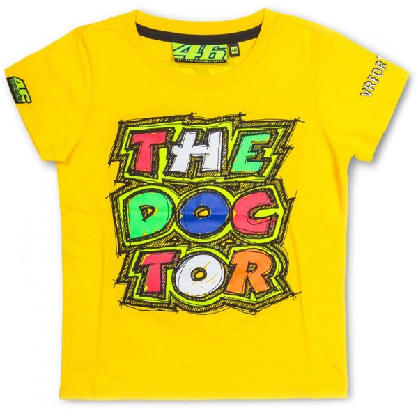 Motorrad T-Shirts  VR 46 T-Shirt Kid The Doctor Yellow VR46