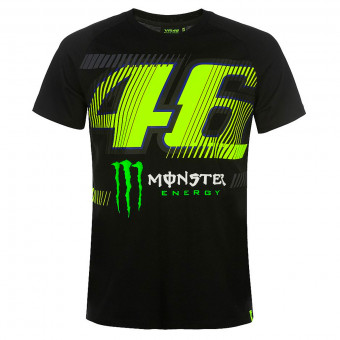 Motorrad T-Shirts  VR 46 T-Shirt Monza Dual Black