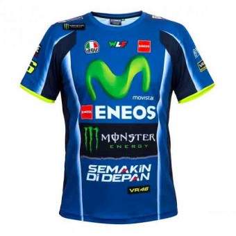Motorrad T-Shirts  VR 46 T-Shirt Replica Racing Yamaha VR46
