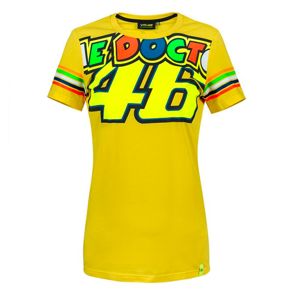 Motorrad T-Shirts  VR 46 T-Shirt Stripes Lady VR46