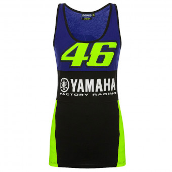 Motorrad T-Shirts  VR 46 Tank Top Woman Yamaha Dual Racing