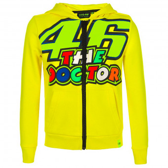 Motorrad Westen VR 46 Hoodie Kid 46 The Doctor Yellow