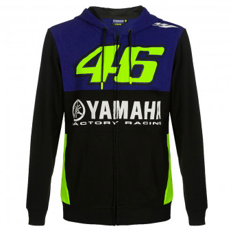 Motorrad Westen VR 46 Hoodie Yamaha Dual Racing